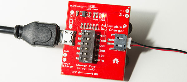 Charging is Complete When the Status LED Turns Off
