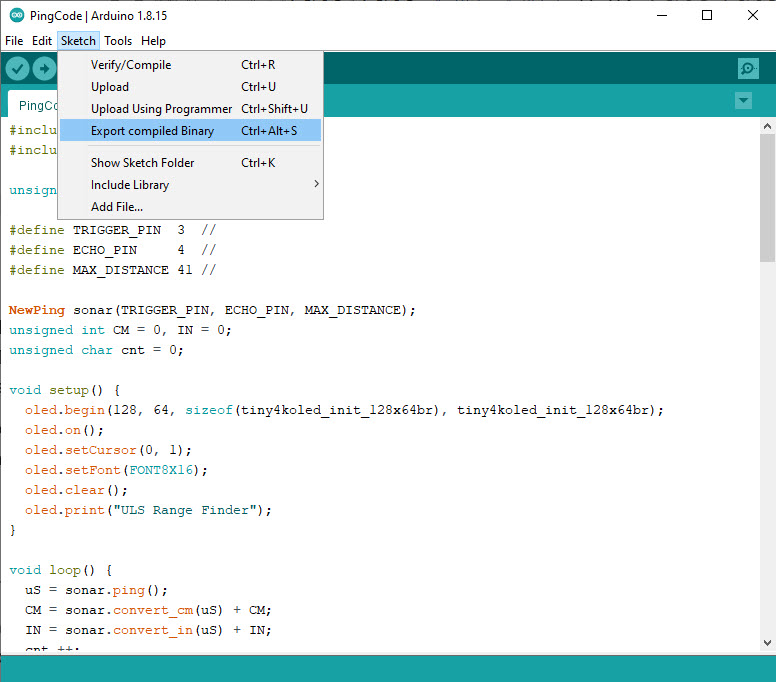 An Ultrasonic Range Finder - 10
